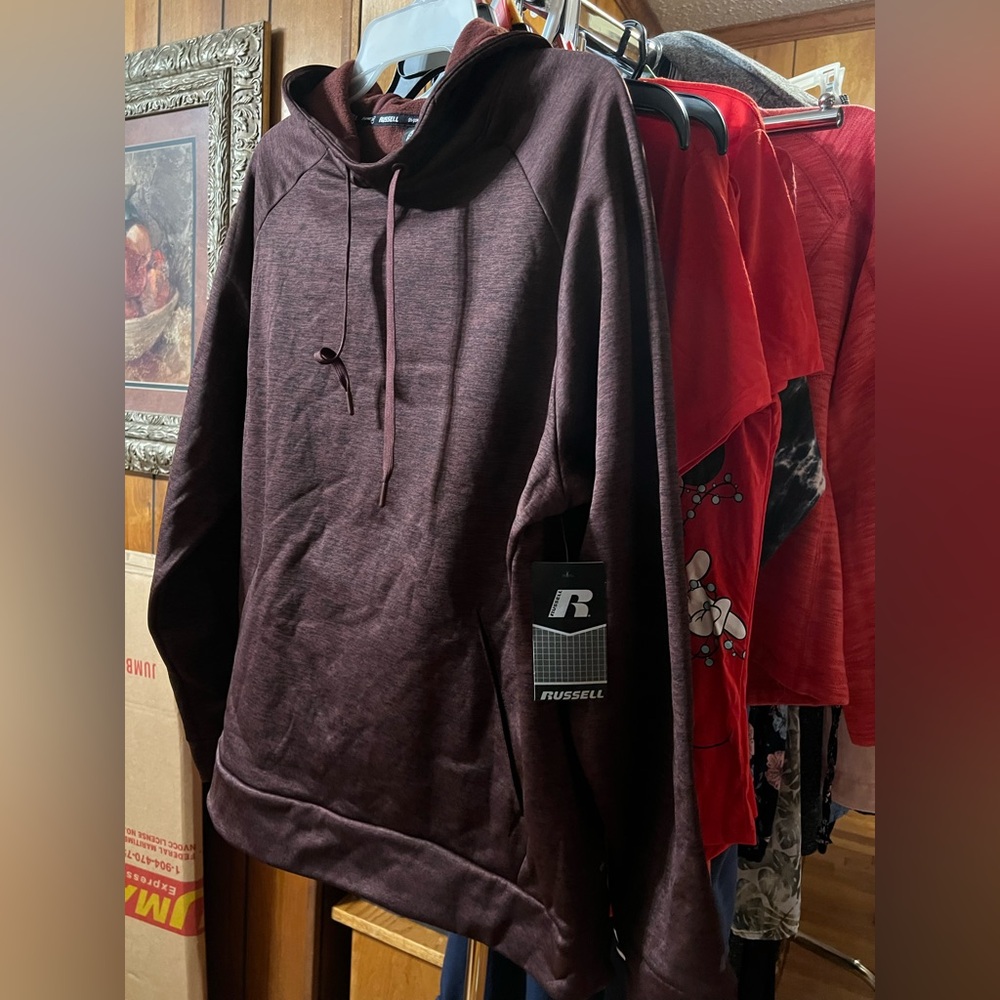 Cozy Brown Cowl Neck Sweater for MEN